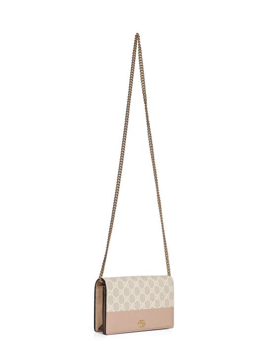 26SS 구찌 GG 마몽 월렛 온 체인 497985AAE5E9549 BEIGE - GUCCI