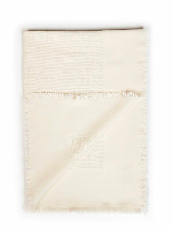 26FW 펜디 머플러/스카프 FXT388B1VKF1Y7U WHITE - FENDI