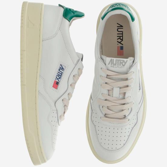26SS 오트리 메달리스트 로우 스니커즈 AULMLL20 WHITE