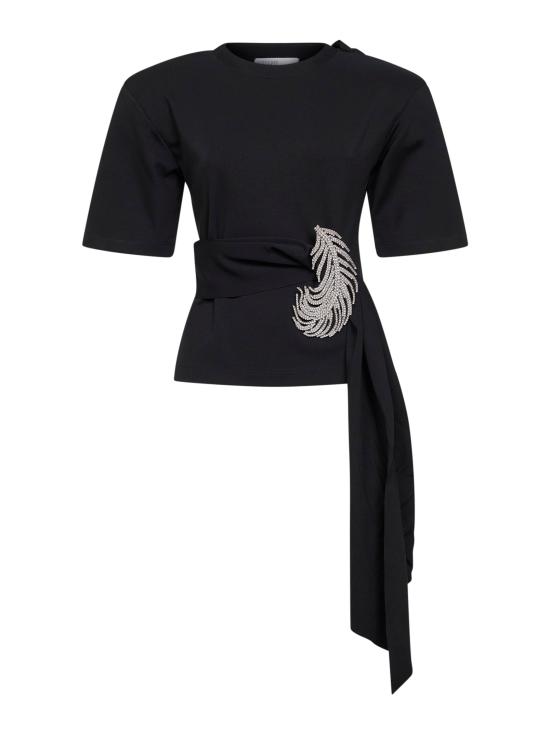 26SS 쥬세페 디 모라비토 폴로 티셔츠 06PSTO397Y1630999 BLACK