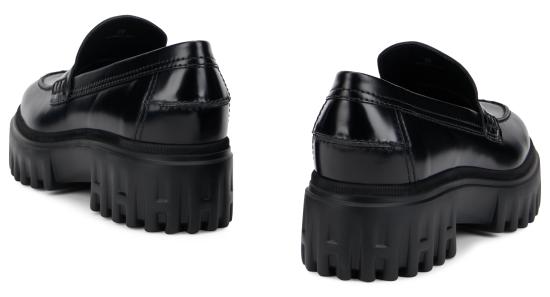 26FW 호간 플랫 슈즈 HXW7000FV50 BLACK - HOGAN