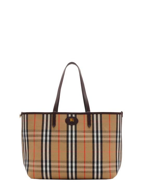 26SS 버버리 미디움 리버시블 블룸즈버리 토트백 8119598 BROWN - BURBERRY