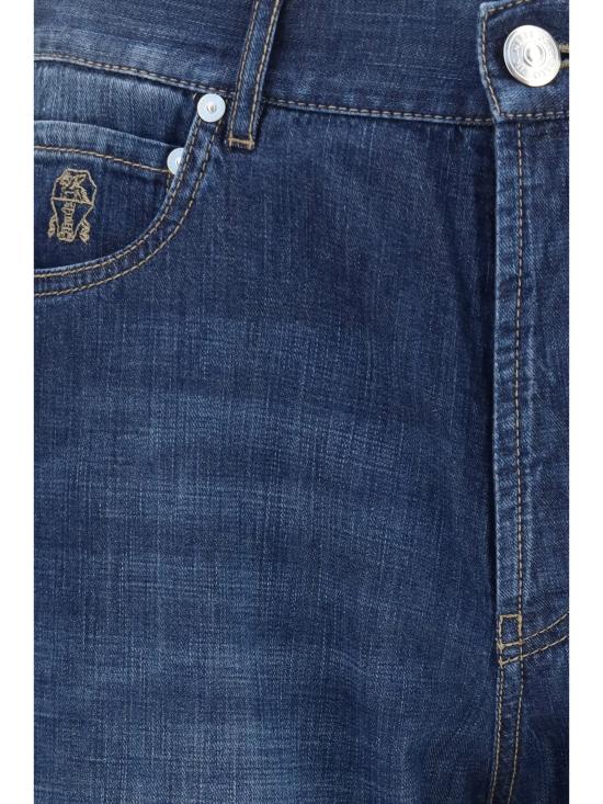 26SS 브루넬로 쿠치넬리 데님 팬츠 ME645O1090 BLUE - BRUNELLO CUCINELLI