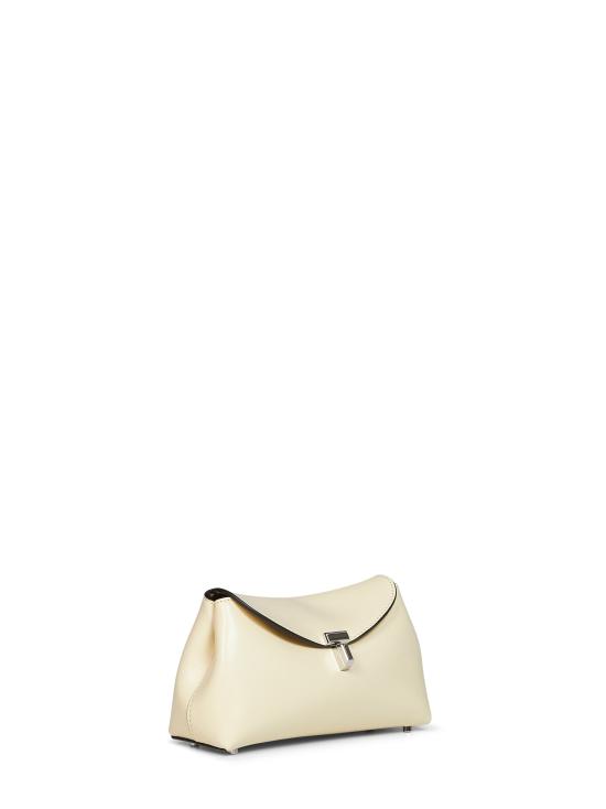 26FW 토템 미니 티락 레더 클러치 261WAL0085LE0025 312 IVORY - TOTEME
