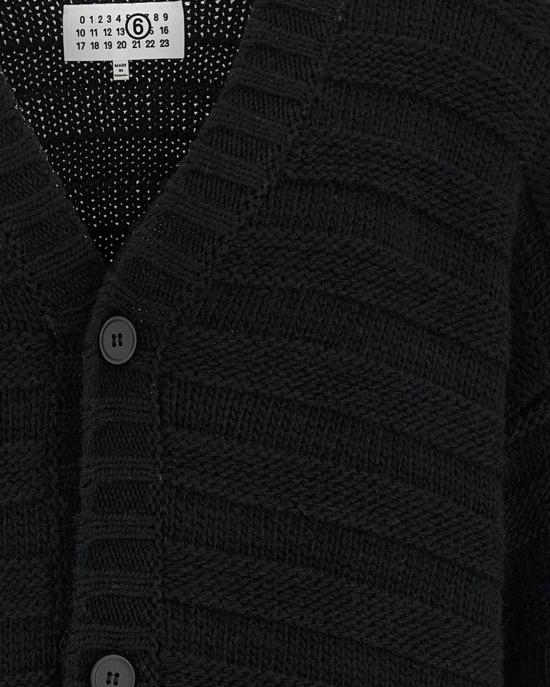 26FW MM6 메종마르지엘라 니트웨어 SH0HP0005 BLACK - MM6 MAISON MARGIELA