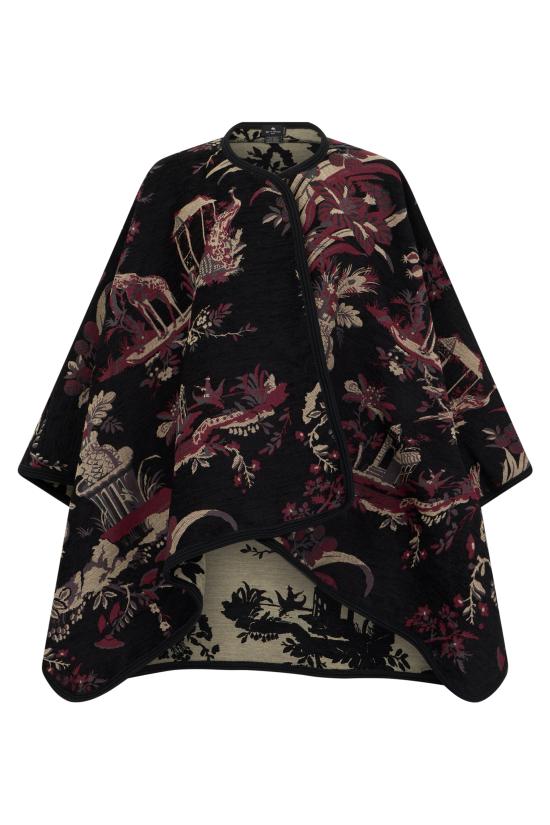 26FW 에트로 케이프 WRBD0029 BLACK