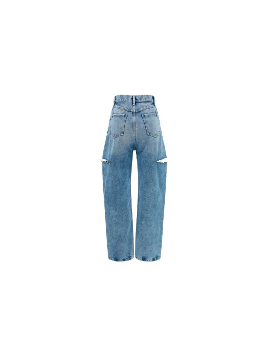 26FW 마르지엘라 코인 슬래쉬 디테일 진 S51LA0051S30513 BLUE - MAISON MARGIELA