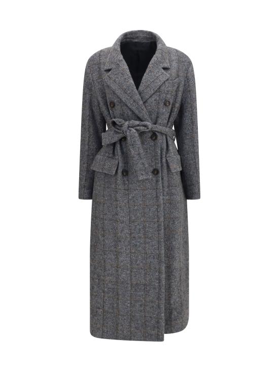 26FW 브루넬로 쿠치넬리 코트 MG5729937 GRAY - BRUNELLO CUCINELLI