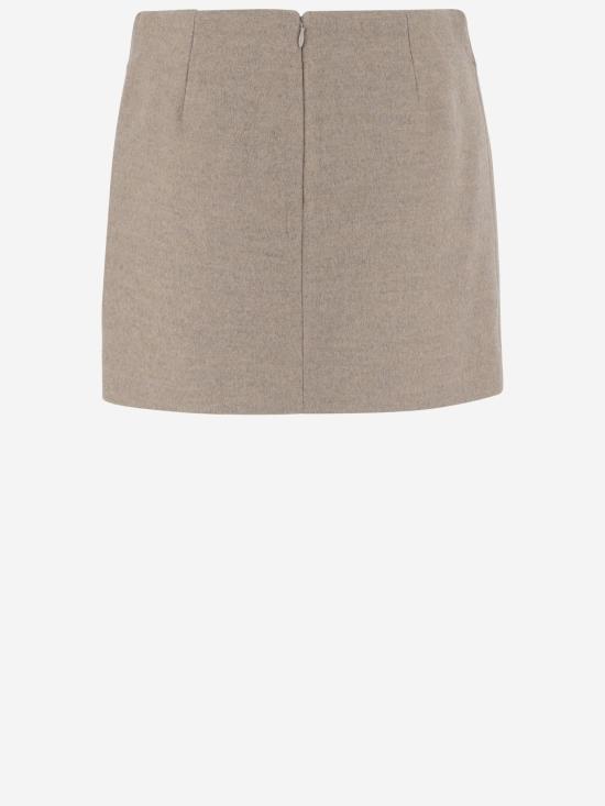 25FW 보테가베네타 스커트 841139 BEIGE