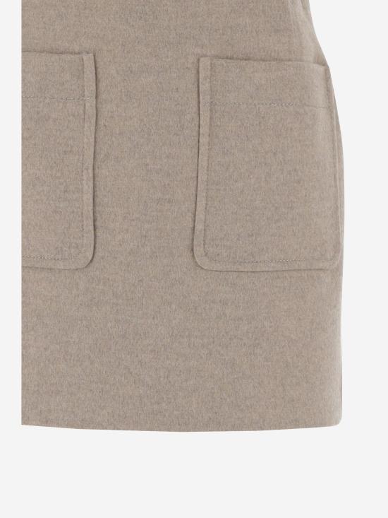 25FW 보테가베네타 스커트 841139 BEIGE - BOTTEGA VENETA