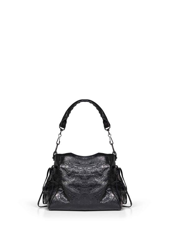 26FW 발렌시아가 스몰 르 시티 아레나 램스킨 버킷백 8767572ABEK1000 BLACK - BALENCIAGA