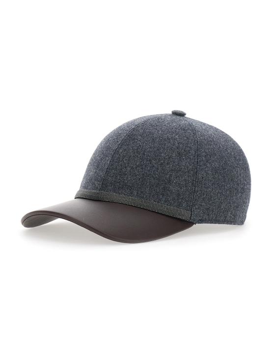 26FW 브루넬로 쿠치넬리 볼캡 MCAP90223 GRAY