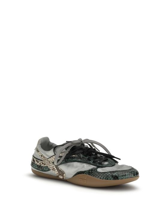 26SS 미우미우 짐나지움 스웨이드 시어링 스니커즈 5E428EFB0053ZL4 MULTICOLOR - MIU MIU
