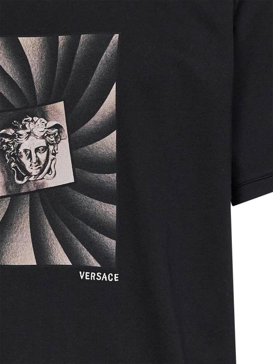 26FW 베르사체 탑 10260931A187341B000 BLACK - VERSACE