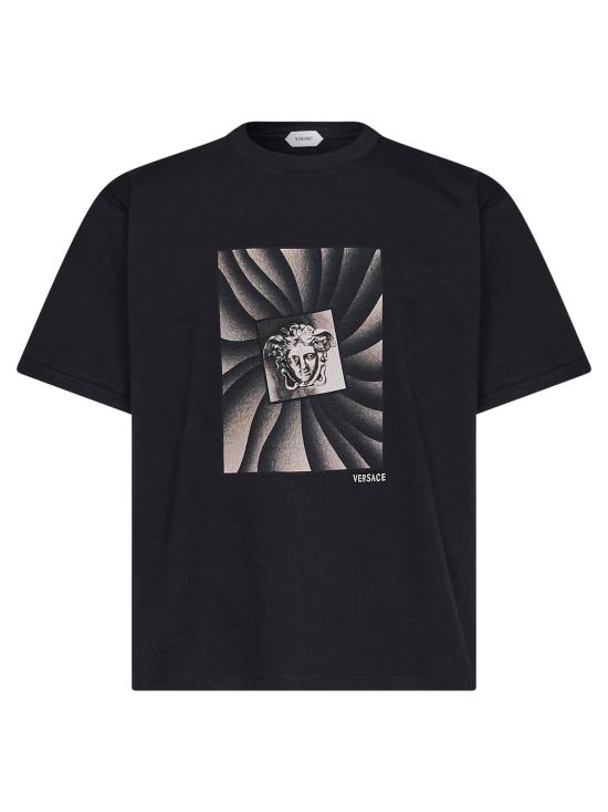 26FW 베르사체 탑 10260931A187341B000 BLACK