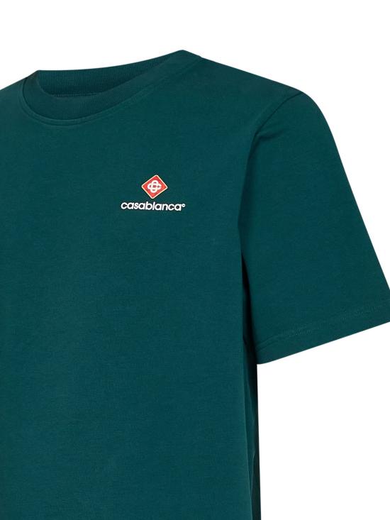 26FW 카사블랑카 탑 MPF26JTS00112 CASABLANCASPORTTYPE GREEN - CASABLANCA