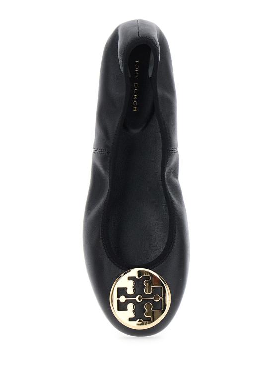 26SS 토리버치 레바 트래블 발레리나 플랫 177201 BLACK - TORY BURCH