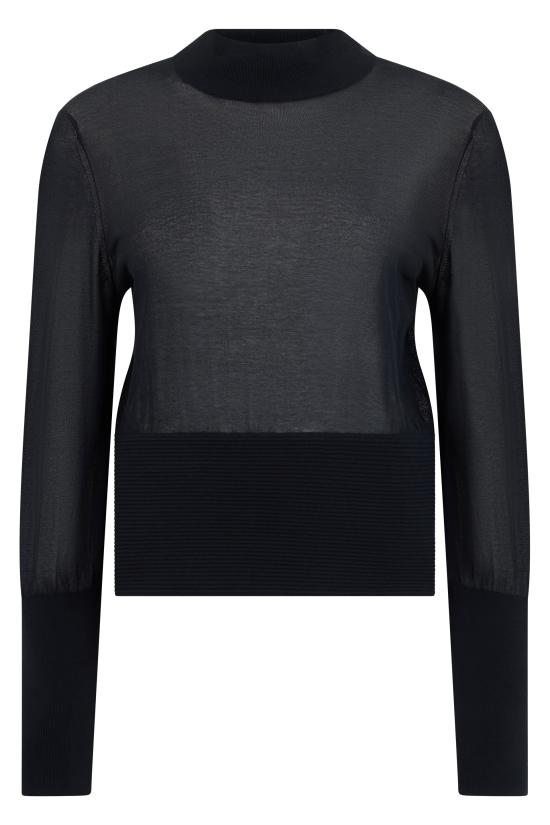 25FW 프레임 스웨터 WF25KSW006 BLACK