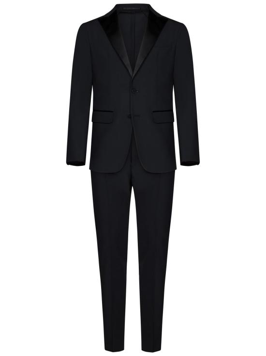  디스퀘어드2 수트 팬츠 S74FT0460S53632 BLACK - DSQUARED2