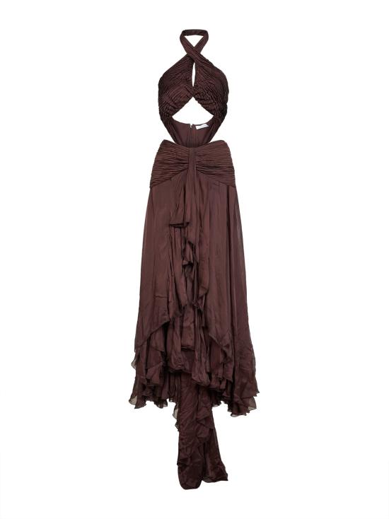 26SS 알리나 원피스 DNLW25507 114 BROWN