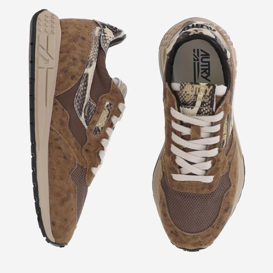 26FW 오트리 릴윈드 스니커즈 WWLWPI01 BROWN - AUTRY