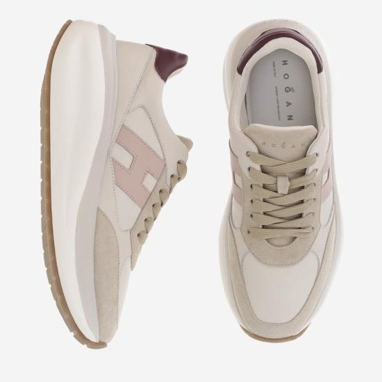 26FW 호간 스니커즈 HXW7140GA40 BEIGE - HOGAN