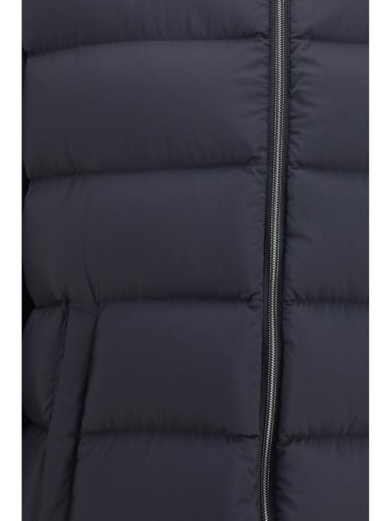 26FW 에르노 4 디렉션 스트레치 매트 패브릭 A-셰이프 재킷 PI0017ULE12456Z BLACK - HERNO