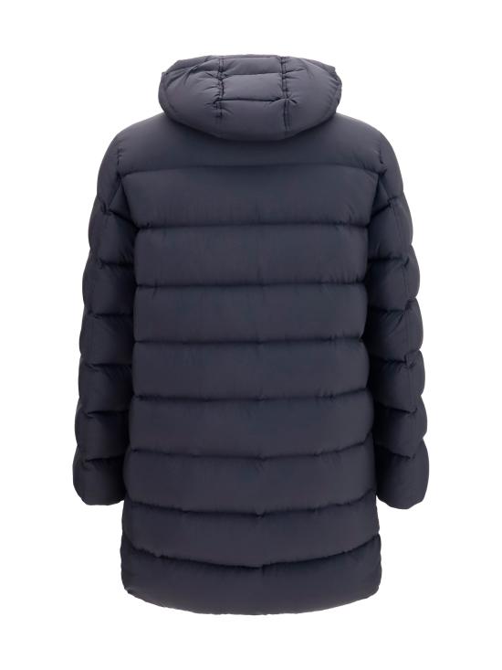 26FW 에르노 4 디렉션 스트레치 매트 패브릭 A-셰이프 재킷 PI0017ULE12456Z BLACK - HERNO