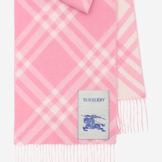 26FW 버버리 머플러/스카프 8124074 PINK - BURBERRY