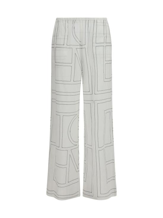 26SS 토템 팬츠 243WRB1092FB0239 WHITE - TOTEME