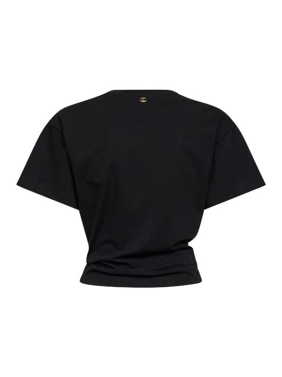 26SS 파코라반 폴로 티셔츠 23AJTO539CO0485P001 BLACK - PACO RABANNE