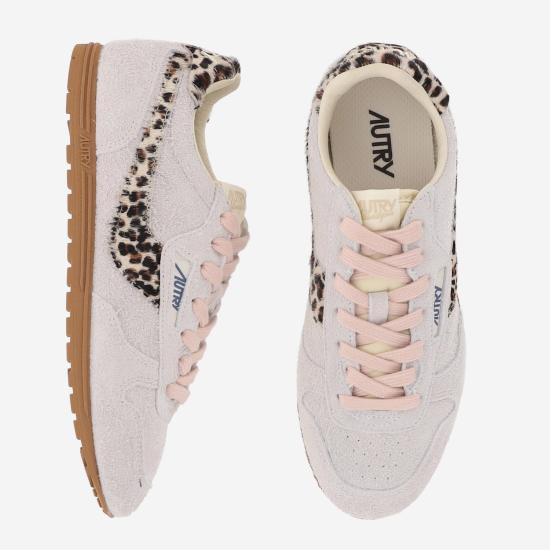 26FW 오트리 WINDSPIN 윈드스핀 스니커즈 WSLWYE01 BEIGE - AUTRY