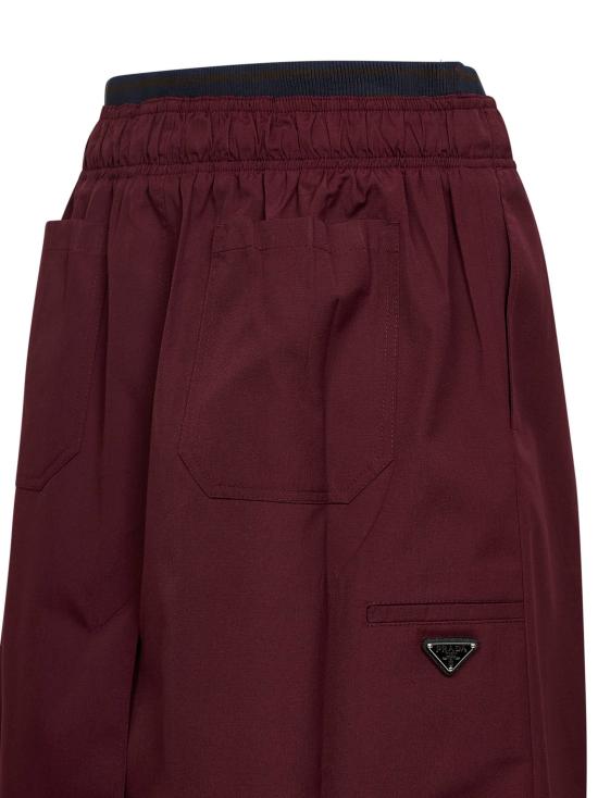 26SS 프라다 스커트 P197ZOOO187PF0403 GARNET - PRADA