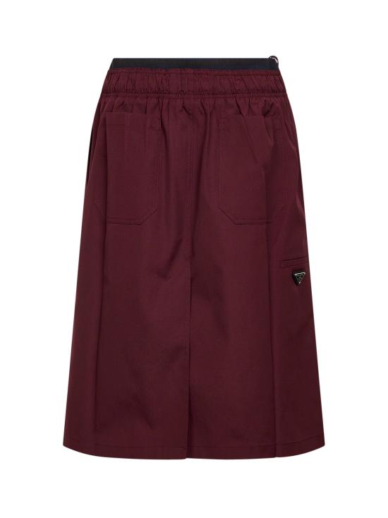 26SS 프라다 스커트 P197ZOOO187PF0403 GARNET - PRADA