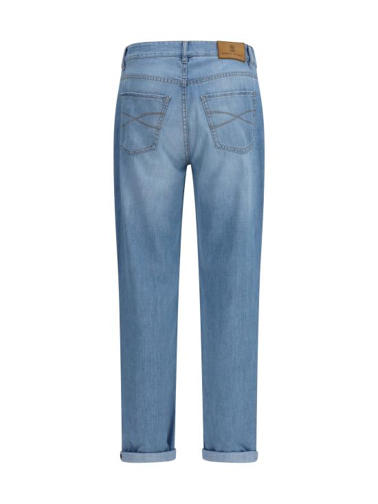 26SS 브루넬로 쿠치넬리 데님 팬츠 ME645D3210 BLUE - BRUNELLO CUCINELLI