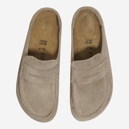 26SS 버켄스탁 네이플스 랩드 스웨이드 레더 1029710 BEIGE - BIRKENSTOCK