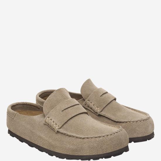 26SS 버켄스탁 네이플스 랩드 스웨이드 레더 1029710 BEIGE - BIRKENSTOCK