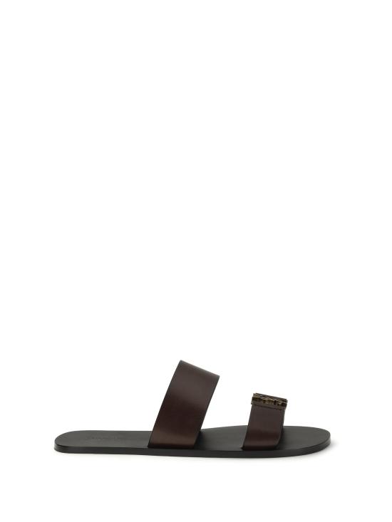 26SS 생로랑 샌들 863524DWETT BROWN - SAINT LAURENT