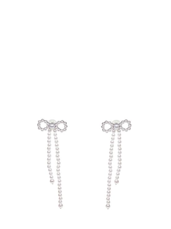  셀프 포트레이트 이어링 607E PEARL SILVER