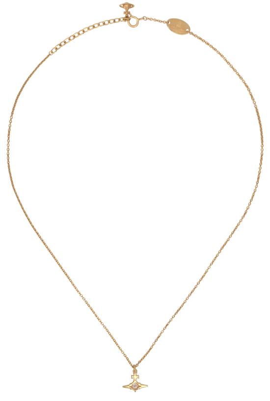  비비안웨스트우드 클라라 바스 릴리프 펜던트 목걸이 630203H5 GOLD - VIVIENNE WESTWOOD