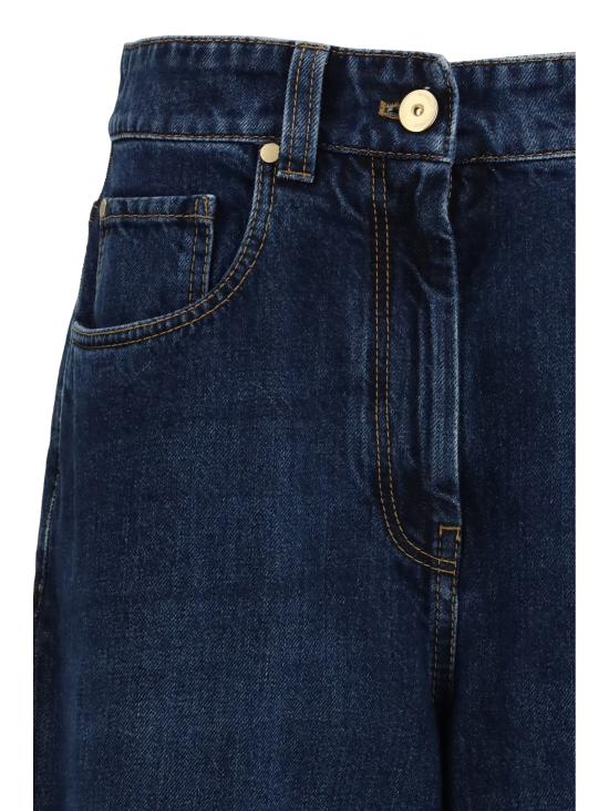 26FW 브루넬로 쿠치넬리 데님 팬츠 MA095P4059 NAVY
