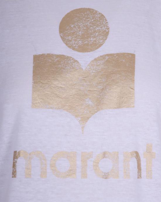 26SS 이자벨마랑에뚜왈 폴로 티셔츠 TS0001FB WHITE - ISABEL MARANT ETOILE