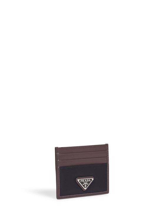 26SS 프라다 앤티크 레더 가죽 카드 지갑 2MC0252DW3F0002 BLACK - PRADA