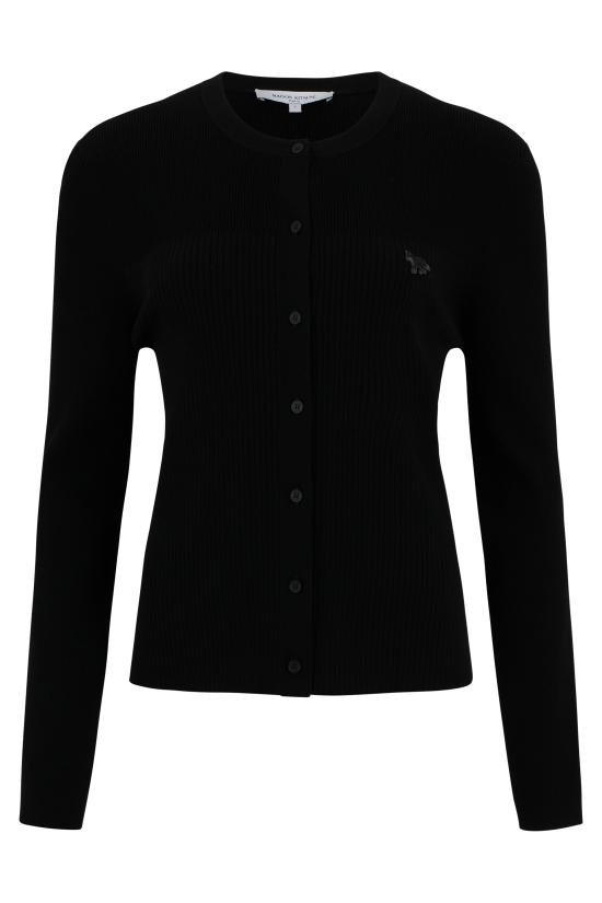 26SS 메종키츠네 니트웨어 QW00502KT1193 BLACK