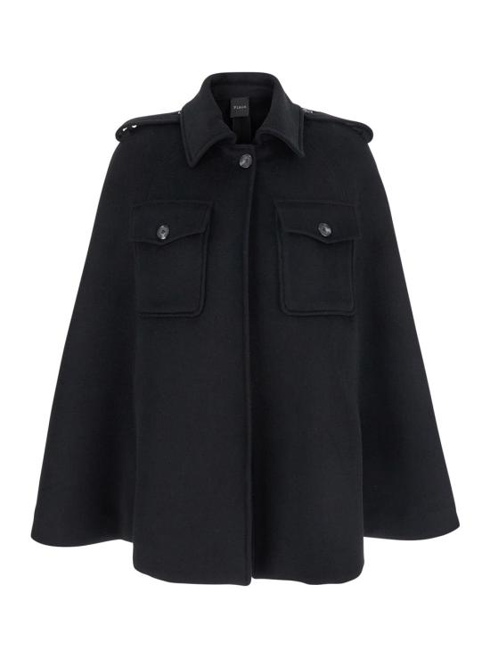 26FW 르플레인 케이프 40954340 BLACK