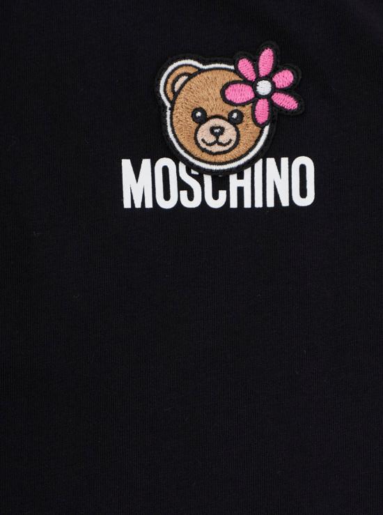 26SS 모스키노 폴로 티셔츠 HAM03PLAA02 BLACK - MOSCHINO