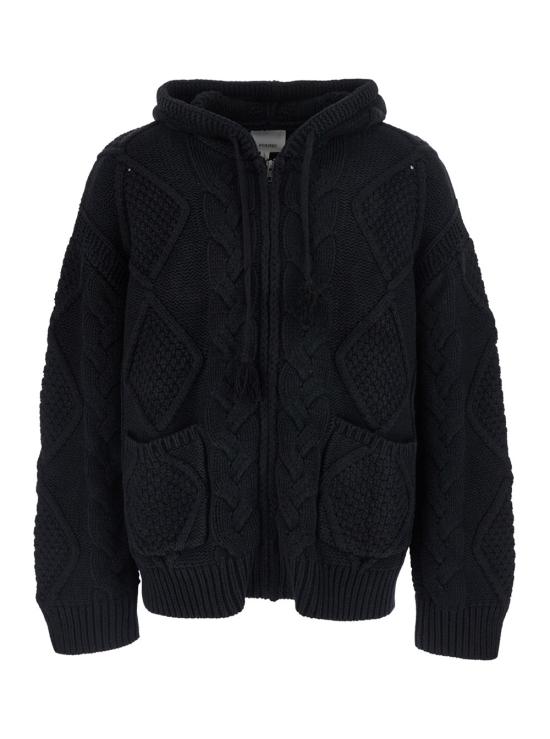 26FW 파운드 가디건 FOPF26HO01517 BLACK
