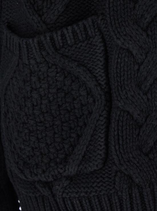 26FW 파운드 가디건 FOPF26HO01517 BLACK - FOUND