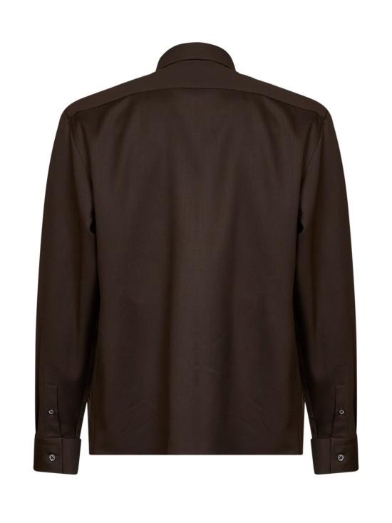 26FW 디40 셔츠 D1HFW26270002 M041 BROWN - D 40