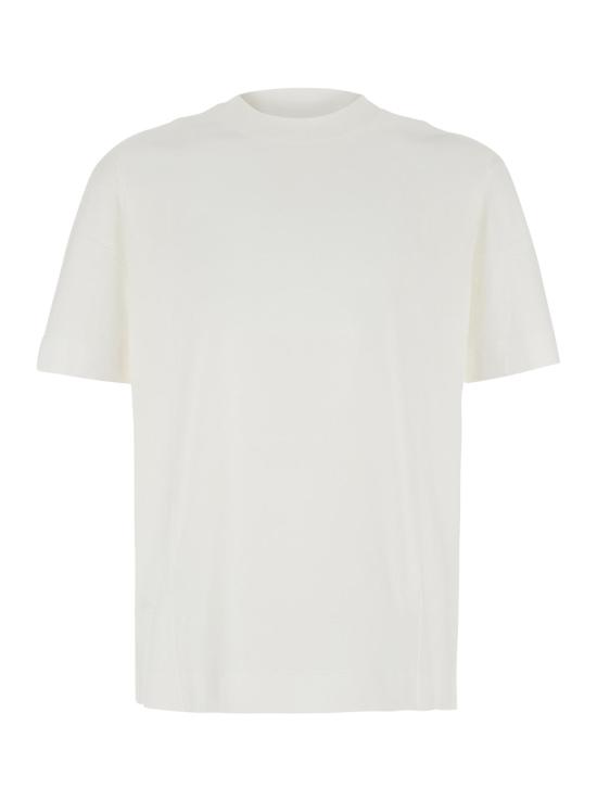 26FW 엠포리오 아르마니 탑 EM006779 WHITE